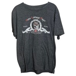 Metro Goldwyn Mayer Gray Graphic Tee - L